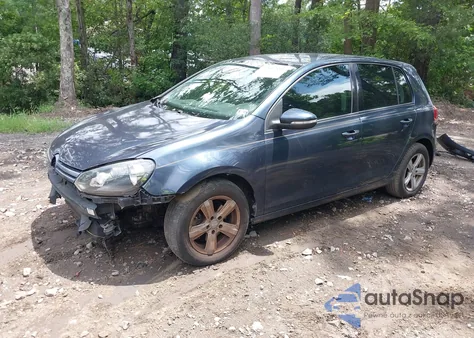 2012 Volkswagen Golf 2.5L 4-Door z USA, uszkodzony, nr VIN WVWDB7AJ9CW294818